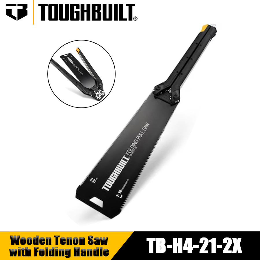 Woodworking In Japanese - TOUGHBUILT TB-H4-21-2X Japanse houten tenon-trekzaag met