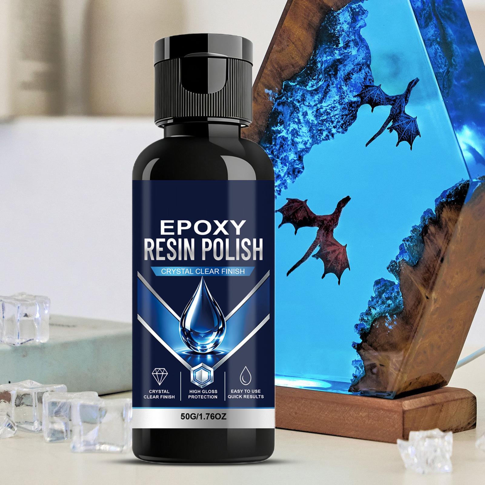 Epoxyhars polijstset Tafelblad - Woodworking Resin recensie en prijs