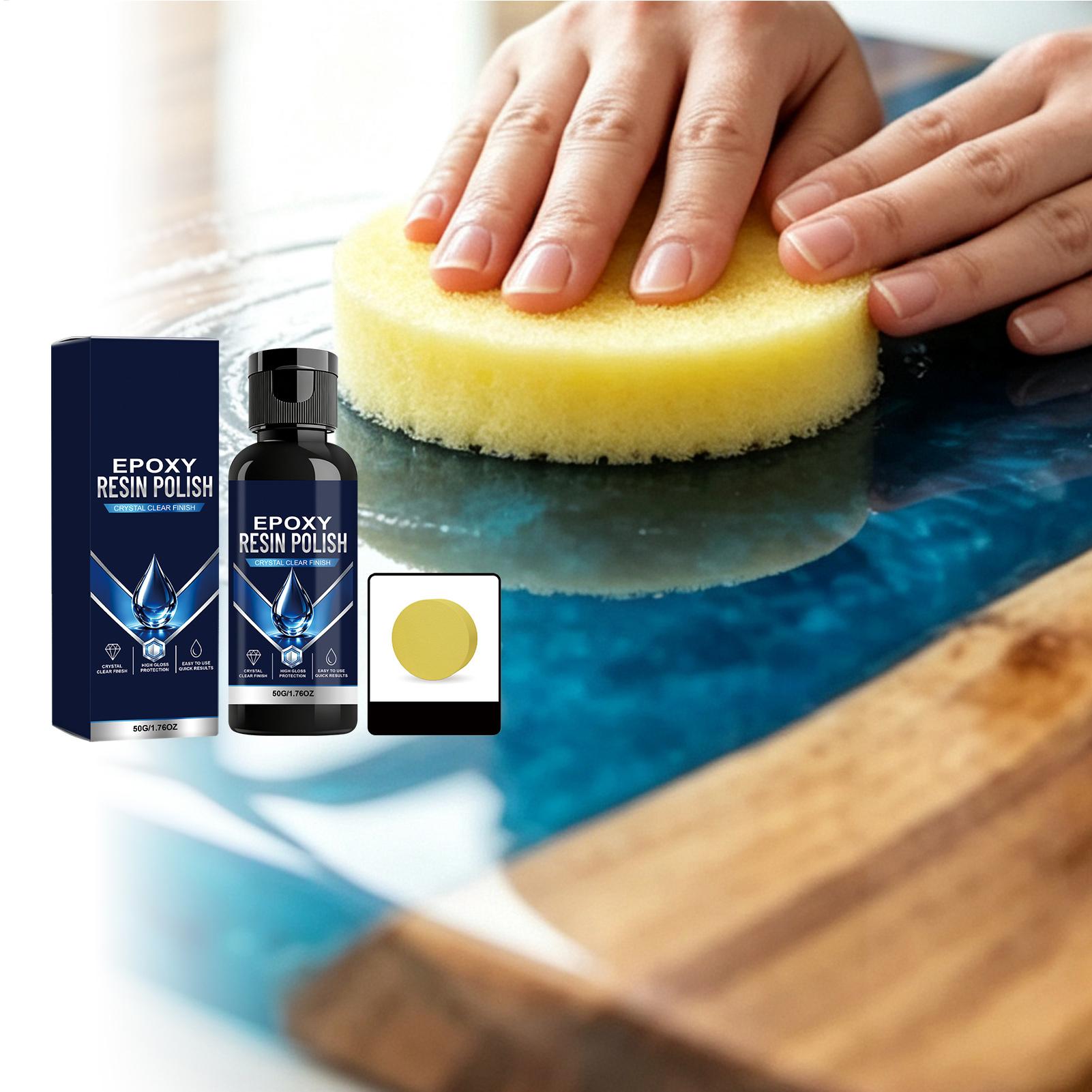 Epoxyhars polijstset Tafelblad - Woodworking Resin recensie en prijs