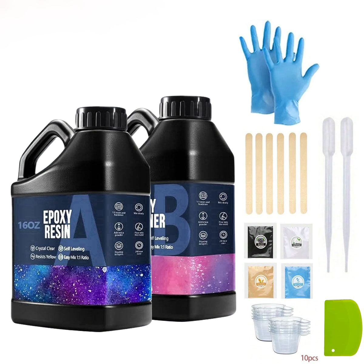 1000ml Kristalheldere Epoxyhar - Woodworking Resin recensie en prijs